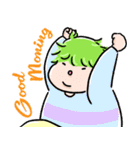 たっぷりんくんの英語スタンプ（個別スタンプ：1）