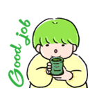たっぷりんくんの英語スタンプ（個別スタンプ：5）