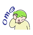 たっぷりんくんの英語スタンプ（個別スタンプ：7）
