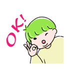 たっぷりんくんの英語スタンプ（個別スタンプ：9）