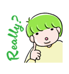 たっぷりんくんの英語スタンプ（個別スタンプ：35）