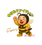 白浜ムーンライトヒロミツバチママ（個別スタンプ：16）