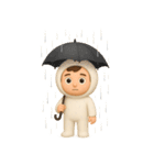 面白スタンプ(3D)（個別スタンプ：37）
