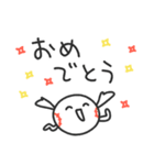 ストライクくん6／赤い！野球応援スタンプ（個別スタンプ：10）