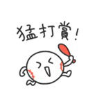 ストライクくん6／赤い！野球応援スタンプ（個別スタンプ：23）