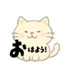 【毎日】前向きポジティブにゃんこ（個別スタンプ：12）