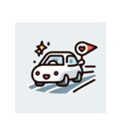 そこに向かっています（個別スタンプ：1）
