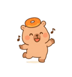 ドーナツが大好きなカピバラ （NT）（個別スタンプ：31）