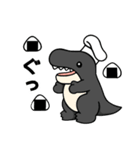 おにぎりと恐竜（個別スタンプ：30）