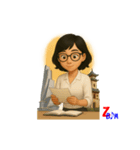 BIMガール Xiaozhu-Collection Part-6（個別スタンプ：1）