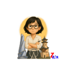 BIMガール Xiaozhu-Collection Part-6（個別スタンプ：2）