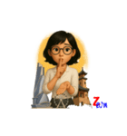 BIMガール Xiaozhu-Collection Parts4-6（個別スタンプ：2）