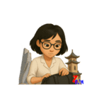 BIMガール Xiaozhu-Collection Parts4-6（個別スタンプ：11）