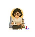 BIMガール Xiaozhu-Collection Parts4-6（個別スタンプ：14）