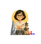 BIMガール Xiaozhu-Collection Parts4-6（個別スタンプ：15）