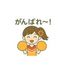 AIが描く、花言葉の少女たち。（個別スタンプ：7）
