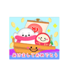 毎年かわいい♥アザラシ年末年始 13（個別スタンプ：3）