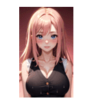 濡れた女の子の写真（個別スタンプ：11）