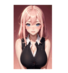 濡れた女の子の写真（個別スタンプ：20）