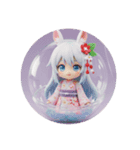 カプセルトイみなみちゃんスタンプ（個別スタンプ：2）