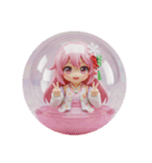 カプセルトイみなみちゃんスタンプ（個別スタンプ：3）