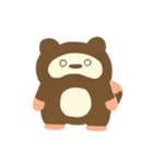 たぬきの「たにゅ」（個別スタンプ：10）