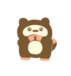たぬきの「たにゅ」（個別スタンプ：13）