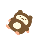 たぬきの「たにゅ」（個別スタンプ：15）