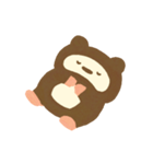 たぬきの「たにゅ」（個別スタンプ：16）