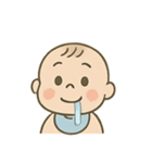 表情ゆたか！よだれベイビースタンプ（個別スタンプ：6）
