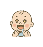 表情ゆたか！よだれベイビースタンプ（個別スタンプ：7）