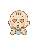 表情ゆたか！よだれベイビースタンプ（個別スタンプ：10）