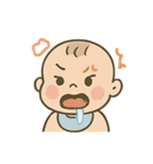 表情ゆたか！よだれベイビースタンプ（個別スタンプ：22）