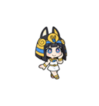 ファラオな女性が美味しく食べる（個別スタンプ：29）