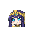 ファラオな女性が美味しく食べる（個別スタンプ：39）