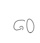 子ども文字スタンプ（個別スタンプ：21）