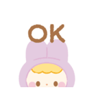 レイニーデイバニー（個別スタンプ：4）
