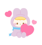 レイニーデイバニー（個別スタンプ：9）