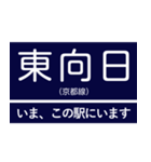 阪神急行京都線 いまどこスタンプ（個別スタンプ：21）