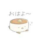 ゆるい食べ物のスタンプ（個別スタンプ：3）