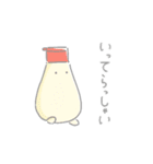 ゆるい食べ物のスタンプ（個別スタンプ：21）