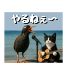 仲良し三匹、音楽祭編（個別スタンプ：28）