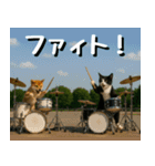 仲良し三匹、音楽祭編（個別スタンプ：33）