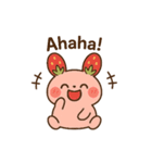 感情まる見え♡うさミルクのふんわり日常（個別スタンプ：3）