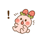 感情まる見え♡うさミルクのふんわり日常（個別スタンプ：5）