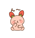 感情まる見え♡うさミルクのふんわり日常（個別スタンプ：20）