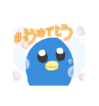 サザナミインコとニワトリ（個別スタンプ：3）