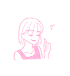 ピンクドリームガールズ♡（個別スタンプ：2）