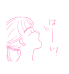 ピンクドリームガールズ♡（個別スタンプ：4）