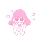 ピンクドリームガールズ♡（個別スタンプ：6）